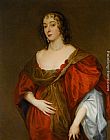 Sir Antony Van Dyck Canvas Paintings - Portrait of a Lady